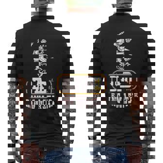 Dad Of The Ring Master Performer Unicycle Bike Balance Show Tank Top Men's Back Print T-Shirt - Monsterry