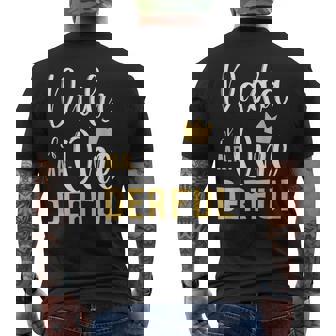 Dada Of Mr Onederful 1St Birthday Matching First One-Derful Men's T-shirt Back Print | Mazezy