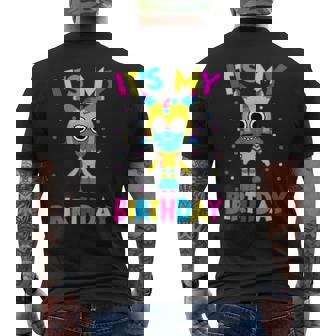 Dandy's World Yatta Toons It's My Birthday Dandy's World Men's T-shirt Back Print - Monsterry