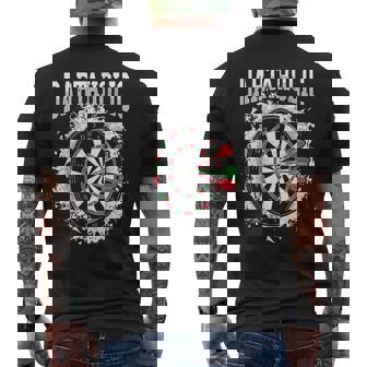 Dartaholic Amante Dardos Jugador Lanzar Dardo Camiseta Hombre Estampado Espalda - Regaloses
