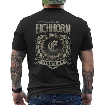 Das Ist Ein Eichhorn Ding Eichhorn Name T-Shirt mit Rückendruck - Geschenkecke