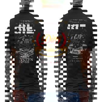 Das Ist Ein Grill Ding Das Würdest Du Nicht Verstehen Grill Name T-Shirt mit Rückendruck - Seseable