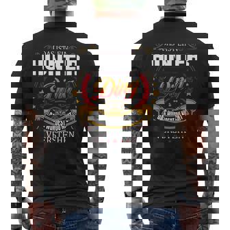 Das Ist Ein Hunter Ding Das Würdest Du Nicht Verstehen Hunter Name T-Shirt mit Rückendruck - Seseable