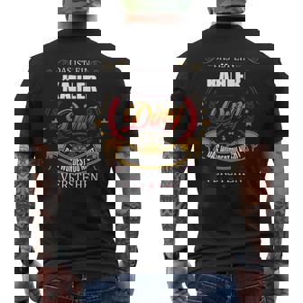 Das Ist Ein Kaehler Ding Das Würdest Du Nicht Verstehen Kaehler Name T-Shirt mit Rückendruck - Seseable