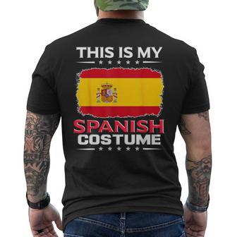 Das Ist Mein Spanisches Kostüm Spain T-Shirt mit Rückendruck - Geschenkecke