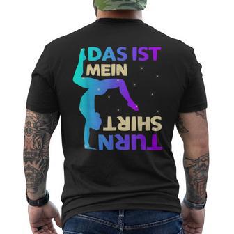 Das Ist Mein Turn Gymnastics T-Shirt mit Rückendruck - Geschenkecke