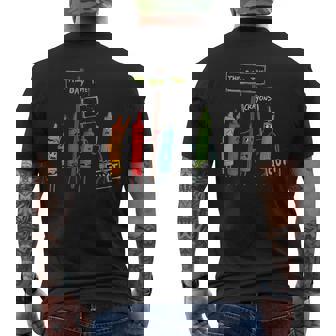 The Day The Crayons Quit Birthday Decorations Men's T-shirt Back Print | Seseable CA