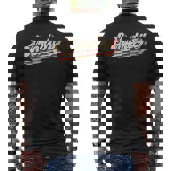 Days Of The Week Graphic Monday Men's T-shirt Back Print | Seseable UK