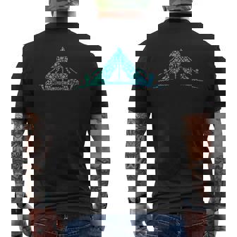 De Camping Retro Para Equipo De Camping De Campista Camping Camiseta Hombre Estampado Espalda - Regaloses