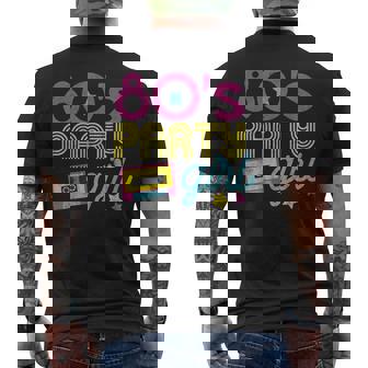 De Fiesta Retro De Los Años 80 Con Texto En Inglés I Love The 80S Camiseta Hombre Estampado Espalda - Regaloses