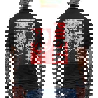 De Polonia Para Regalo De Polonia Bandera Polaca De Camiseta Hombre Estampado Espalda - Regaloses