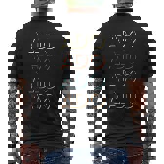 De Primer Nombre Ado Mi Personalizada Con Nombre Camiseta Hombre Estampado Espalda - Regaloses