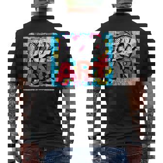 Declaración De Arte Pop Para Niños Y Niñas Camiseta Hombre Estampado Espalda - Regaloses