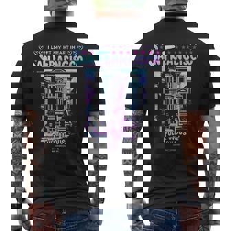 Dejé Mi Corazón En San Francisco Full House House Camiseta Hombre Estampado Espalda - Regaloses