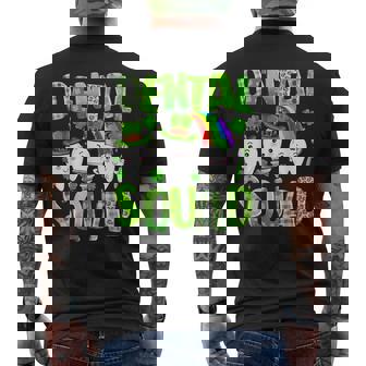 Dental Squad St Patrick's Day Irish Dental Assistance Tooth Men's T-shirt Back Print - Thegiftio