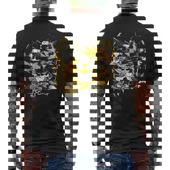 On Back Bees Hip Hop School Rap Lover Men's T-shirt Back Print | Mazezy
