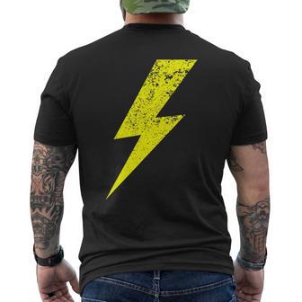 s With Yellow Flashes T-Shirt mit Rückendruck - Geschenkecke