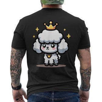 Dessin Animé Caniche Royal T-shirt imprimé au dos - Cadeauxyz
