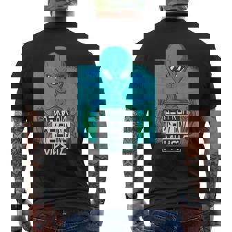 Detroit Techno Music Alien Raver Dj Party Camiseta Hombre Estampado Espalda - Regaloses