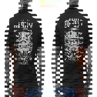 Deusult I Dieu Leeut I Croisades Chevaliers Du Temple T-shirt imprimé au dos - Cadeauxyz