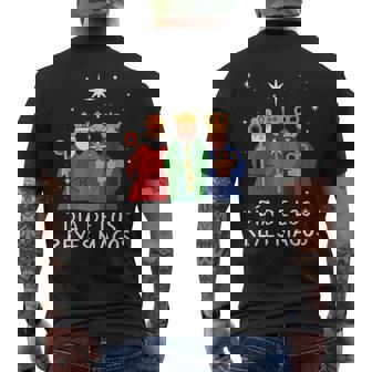 Dia De Los Reyes Magos Epifanía Tres Reyes Magos Camiseta Hombre Estampado Espalda - Regaloses