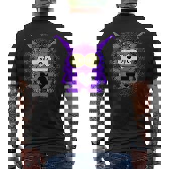 Día De Sanalentín Corazones Monstruo Camiseta Hombre Estampado Espalda - Regaloses