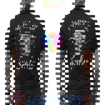 Diamond Painting Life Is Better With Sparkles Men's T-shirt Back Print - Monsterry