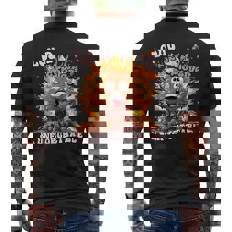 Diarrhea Poop Meme Loud Explosive & Unforgettable Men's Back Print T-Shirt - Monsterry