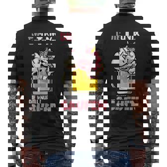 Die Tut Nichts Die Will Nur Saufen T-Shirt mit Rückendruck - Geschenkecke