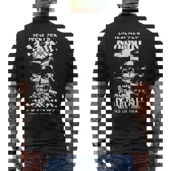 Diesem Alten Mann Sagt Niemand Was Er Zu Tun Hat T-Shirt mit Rückendruck - Geschenkecke