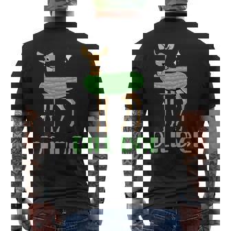 Dill Pickle Dill Doe Dark Humor Inappropriate Offensive Men Men's T-shirt Back Print - Monsterry