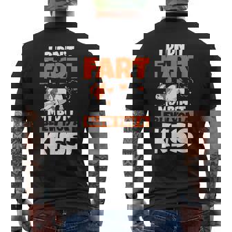 I Din't Fart My Butt Blow You A Kiss Dueño De Perros Amante De Perros Camiseta Hombre Estampado Espalda - Regaloses