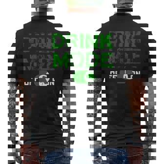 Divertidas S Para Amantes De La Bebida Modo De Beber Camiseta Hombre Estampado Espalda - Regaloses