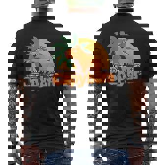 Divertido Arte Capibara Para Niñas Y Niños Camiseta Hombre Estampado Espalda - Regaloses