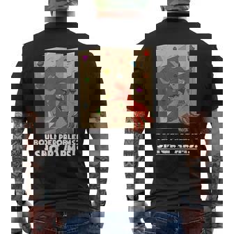 Divertido Boulder Trex Camiseta Hombre Estampado Espalda - Regaloses
