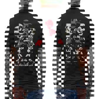 Divertido Boxeador Para Amantes Del Boxeo Kickboxing Esqueleto Camiseta Hombre Estampado Espalda - Regaloses