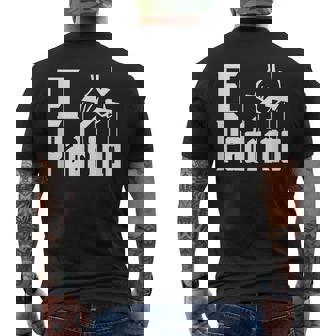 Divertido El Padrino Para Padrino Español Camiseta Hombre Estampado Espalda - Regaloses
