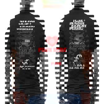 Divertido Instructor De Rcp Primeros Auxilios Para Enfermeras Instructor De Rcp Camiseta Hombre Estampado Espalda - Regaloses