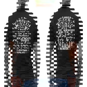 Divertido Jubilación Oficialmente Jubilado Camiseta Hombre Estampado Espalda - Regaloses