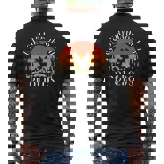 Divertido Regalo Animale Susurrador De Pollos & Gallinas Camiseta Hombre Estampado Espalda - Regaloses