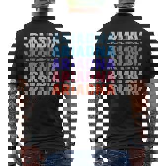 Divertido Regalo Nombre Ariadna Personalizado Primer Nombre Camiseta Hombre Estampado Espalda - Regaloses
