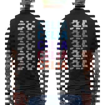 Divertido Regalo Nombre Celia Personalizado Primer Nombre Camiseta Hombre Estampado Espalda - Regaloses