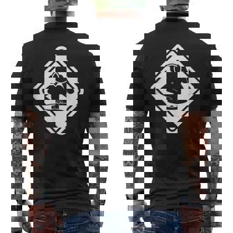 Dj Cartel De Advertencia Para Con Capucha Techno Camiseta Hombre Estampado Espalda - Regaloses