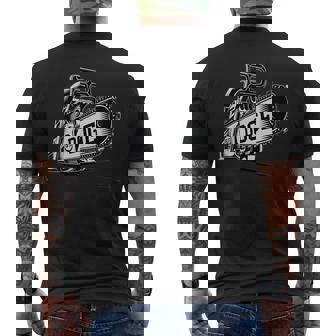 Doge Chainsaw DOGE Saw Men's T-shirt Back Print - Seseable