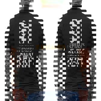 $1 IT-Specialists Are Always Right IT-Specialist Nerd Men's Back Print T-Shirt - Monsterry