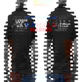 Don't Blame Me I Voted For Kamala Harris 2024 President Men's Back Print T-Shirt - Monsterry