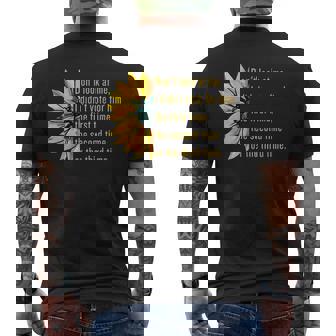 Dont Look At Me I Didn't Vote For Him First Time Second Time Men's T-shirt Back Print | Mazezy