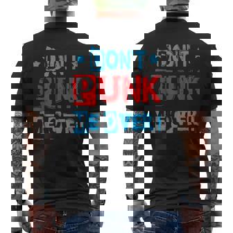 Don't Punk Me Over Gothique Gothique Concert Drôle T-shirt imprimé au dos - Cadeauxyz