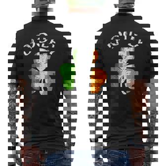 Dooley Irish Family Name Men's T-shirt Back Print | Mazezy