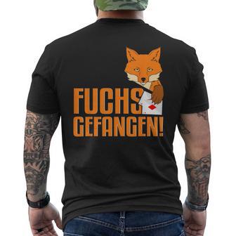 Doppelkopf Card Game Foxes Catch T-Shirt mit Rückendruck - Geschenkecke